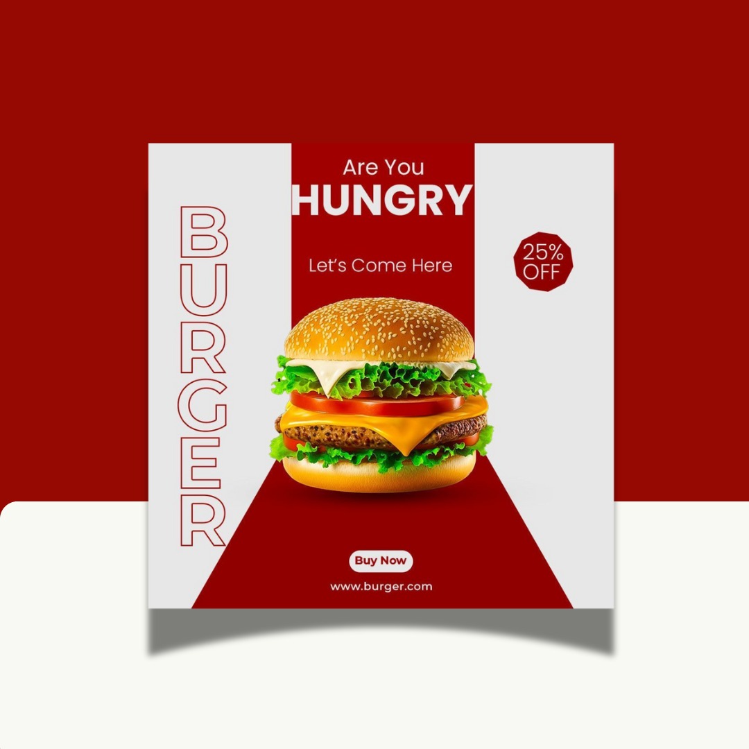 Burger Promotional Post